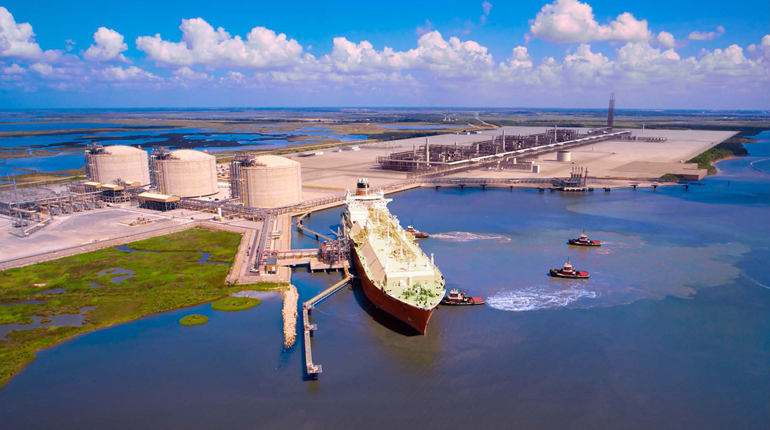 Cameron LNG project. (Sempra)