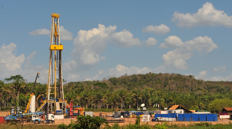 Gas exploration in the Parnaiba Basin. Brazil must develop better infrastructure to attract investment. (OGX)