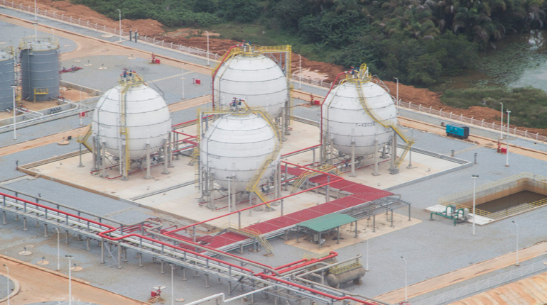 Part of Ghana’s Jubilee project. (Ghana Gas)