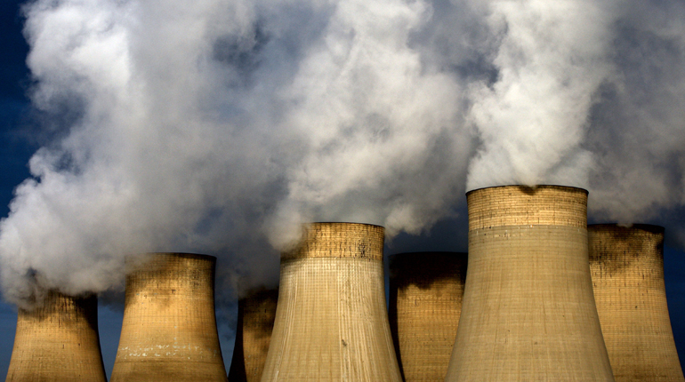 A coal power station in the UK.