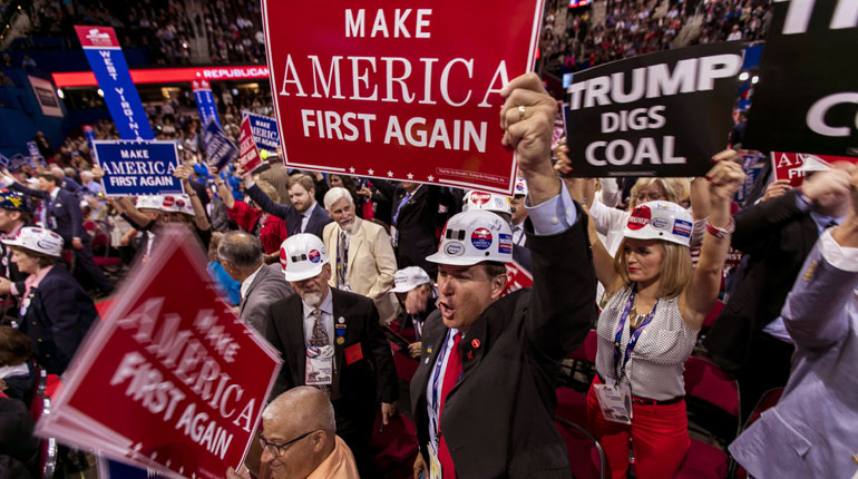 The Republican National Convention, July 2016.