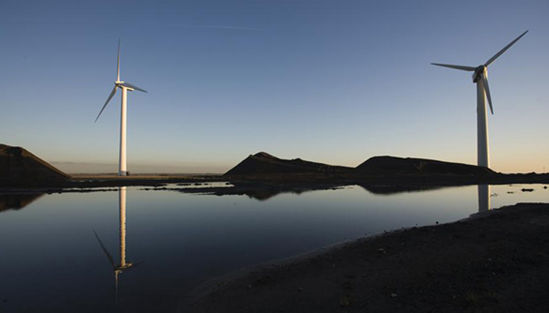 Wind turbines in denmark