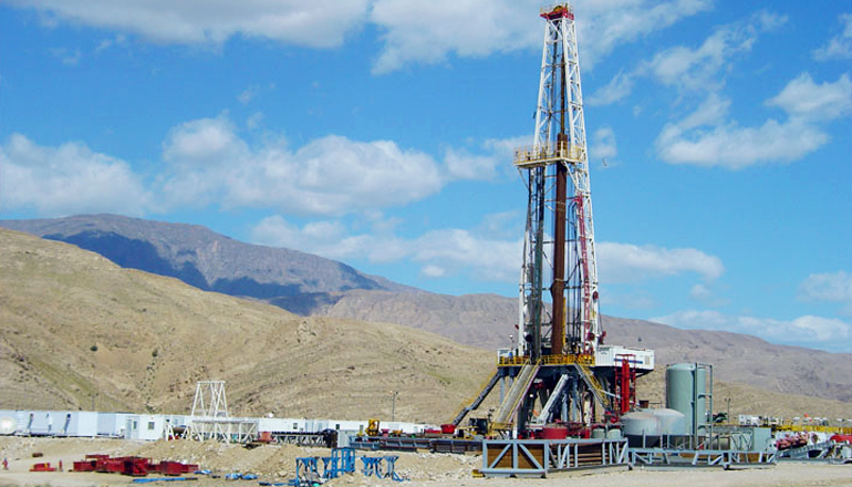 Weatherford rig at Tangna Pusht, pakistan