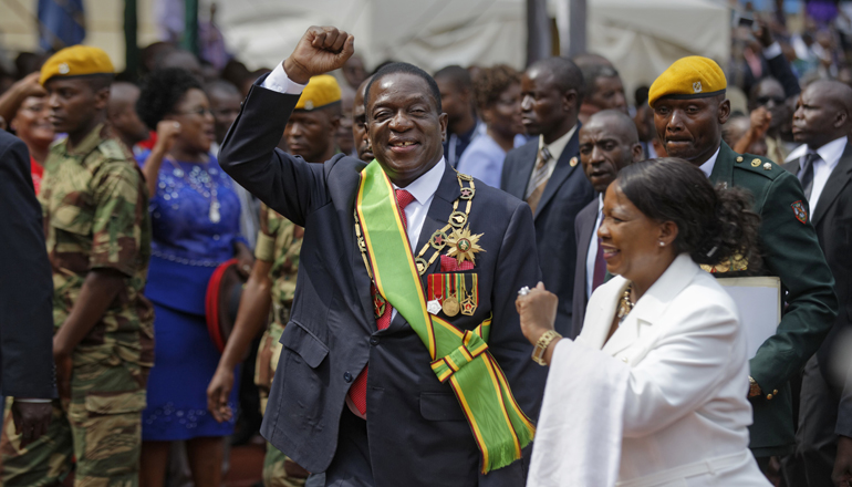 Emmerson Mnangagwa, Zimbabwe’s new president,