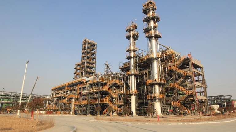 The Ningxia LNG plant.