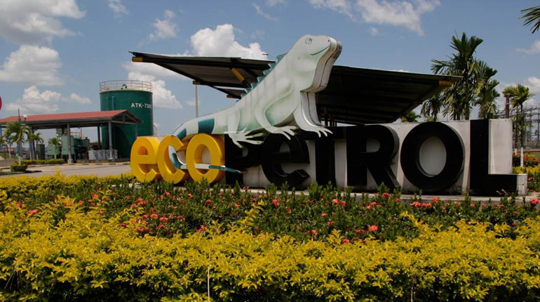 An Ecopetrol station in Meta, Colombia.