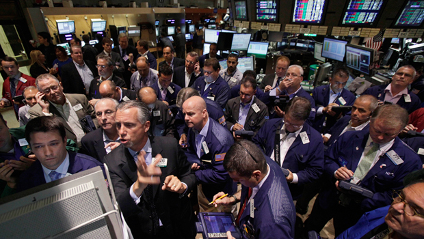 Natural gas trading in New York. While NBP remains pre-eminent because of its futures’ trading liquidity, small hubs are picking up and TTF has become the main OTC hub. (PA)