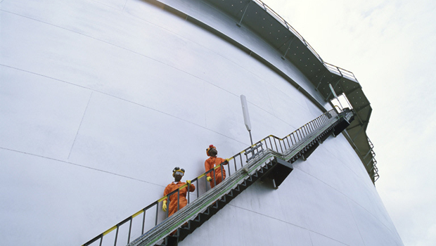 Bonny Island LNG, Nigeria. Nigeria’s market share of LNG is threatened by a prolonged period of low oil prices. (Shell)