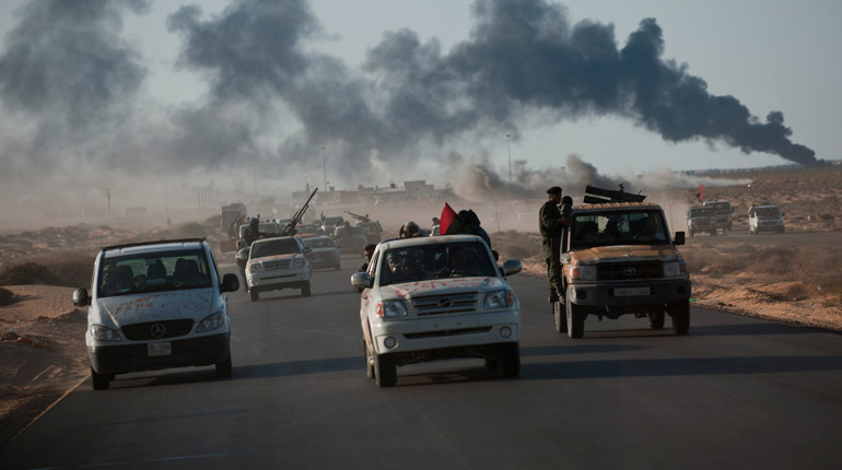 The worsening civil unrest in Libya is having dire consequences for domestic gas production and distribution. (PA)