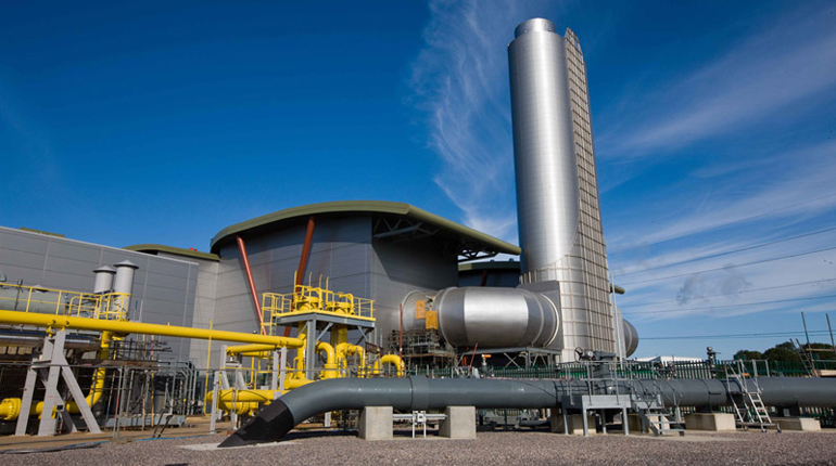 Langage gas fired power station, Plymouth, UK. (Centrica)