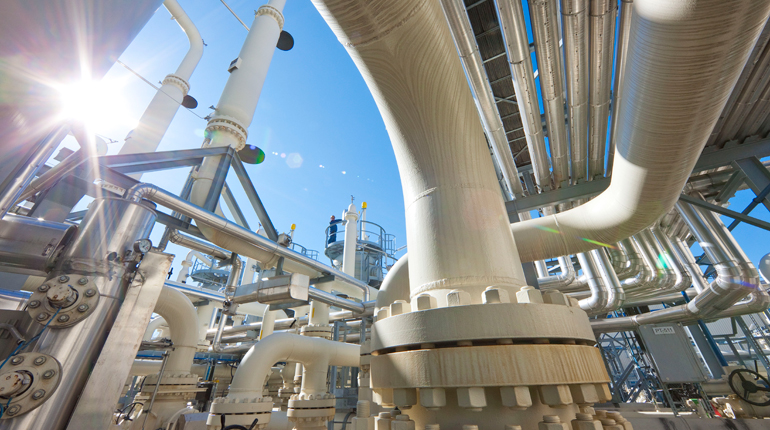 Gas storage facility, Austria. (OMV)