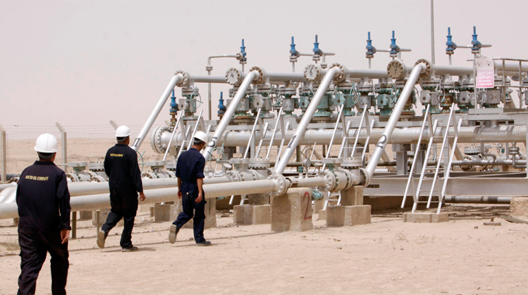Tuba oil field, Iraq. Oil prices have continued to plunge so far this year, bringing many grades of crude close to their operating cost breakeven price. (PA)
