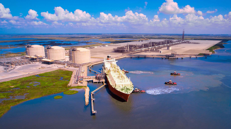 Cameron LNG project. (Sempra)