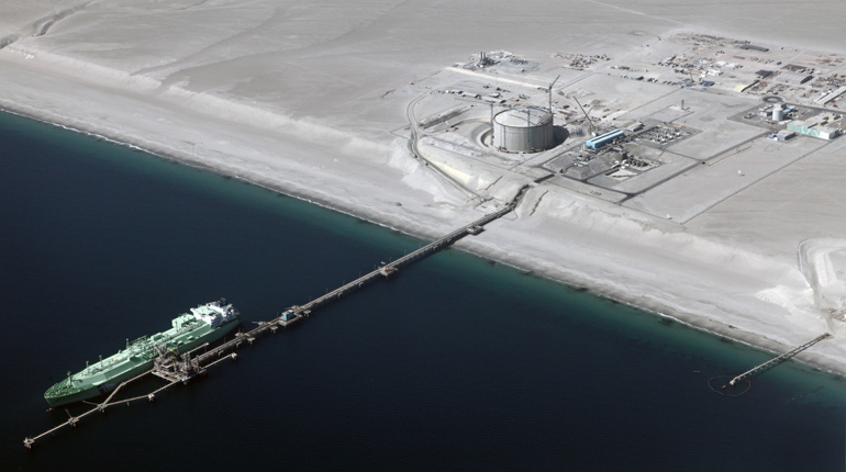 Mejillones LNG terminal, Chile. (GNL Mejillones)