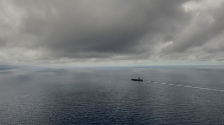The ruling on the disputed territorial claim could escalate the standoff in the South China Sea. (US Navy, Flickr)