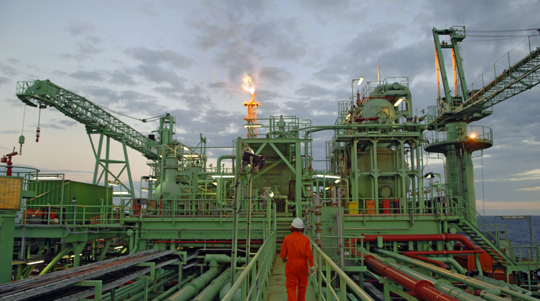Tupi field, Santos pre-salt basin. Increasing pre-salt gas output in Brazil is having an impact on LNG demand in the country. (Petrobras)