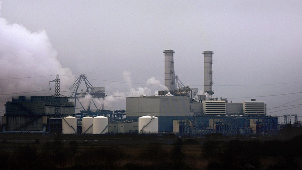 The UK's Isle of Grain LNG terminal, where increasing volumes of Qatari LNG are landing. (PA)