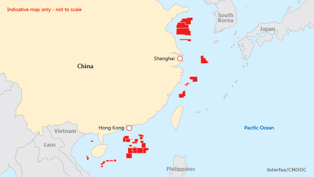 CNOOC has put 33 offshore blocks up for tender.