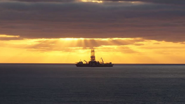 A Pemex offshore rig in the Gulf of Mexico. The company is planning to export LNG from the Pacific coast. (Pemex)