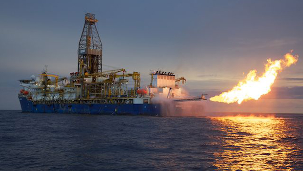A flow test in Mozambique. Anadarko has an innovative pricing structure for Mozambique LNG. (Anadarko)