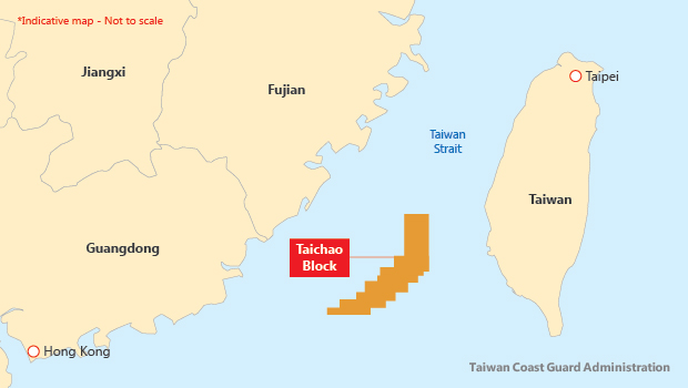 The two companies have held a PSC for the 1.55 million hectare Taichao Block since 2002.