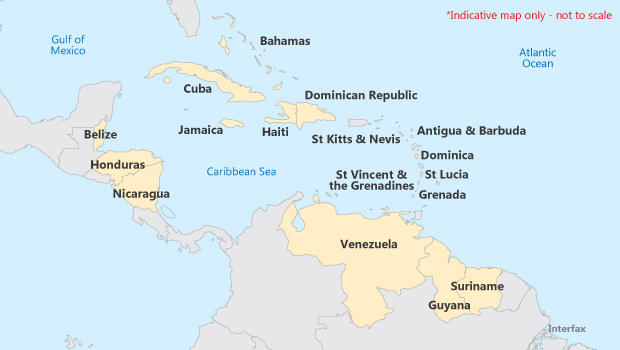 Members of the Venezuelan Petrocaribe scheme.