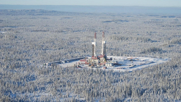 A Canadian drilling rig. The country is offering tax breaks to encourage investment in LNG projects. (Kitimat LNG)