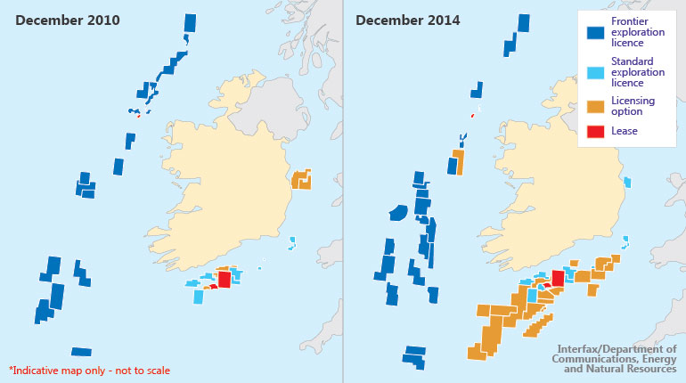 Exploration has shifted from the more expensive west coast areas to the Celtic Basin.