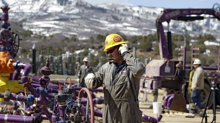Fracking in Colorado. The EPA found no evidence of ‘systemic impacts’ on drinking water from fracking. (PA)