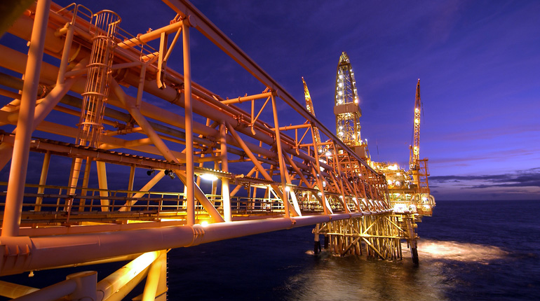 The North Rankin platform in the North West Shelf, where Quadrant has exploration acreage. (Woodside)