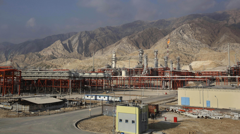 A gas refinery in Iran. Armenia is trying to double the amount of Iranian gas it imports. (PA)