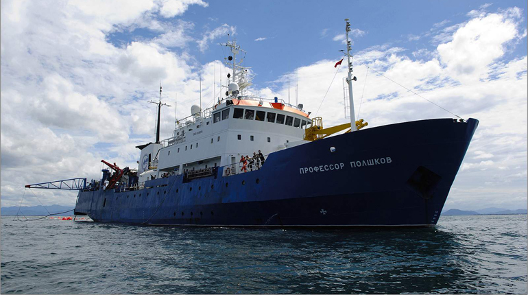 Geological exploration in Block 12, offshore Vietnam. Gazprom is changing tack towards Asia. (Gazprom)