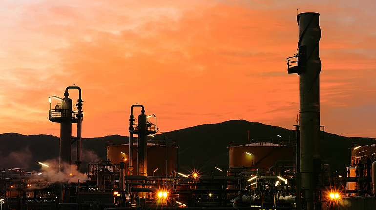 A gas production facility in Pakistan. The country is facing a supply-demand gap. (MOL)