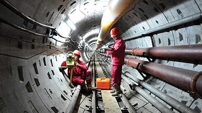 Inside the WEP II pipeline. High prices have been blamed for a dramatic fall in gas demand this year. (CNPC)