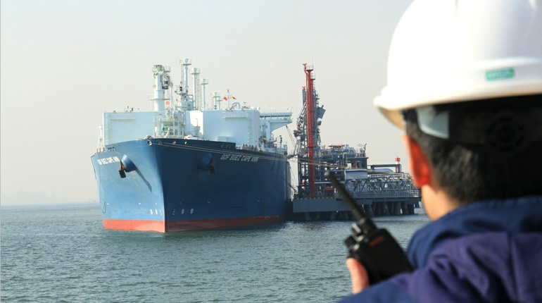 LNG demand is expected to grow once the effects of capex cuts by China’s NOCs are felt. (CNOOC Tianjin LNG)