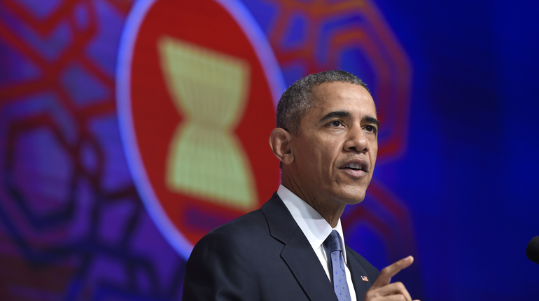 US President Barack Obama in Malaysia last week. He used the visit to urge action on climate change. (PA)