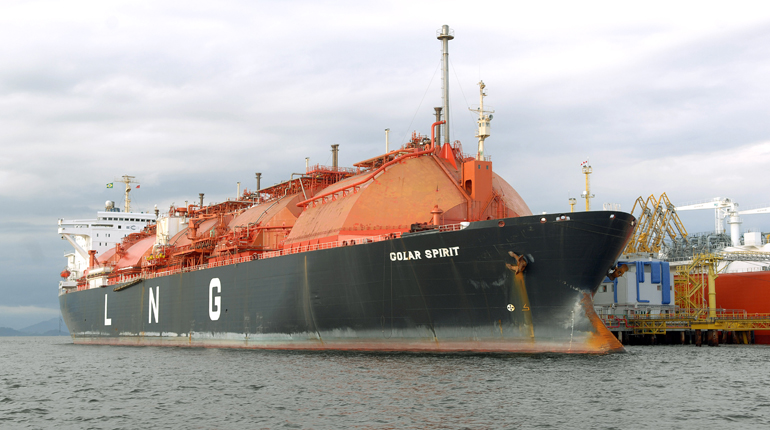 Golar Hilli’s sister ship the Golar Spirit. (Golar)