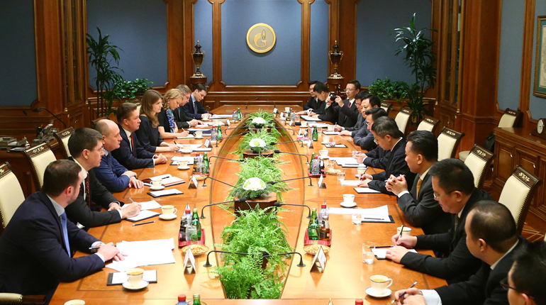A working meeting between Gazprom and CNPC on Power of Siberia was held on Thursday. (Gazprom)