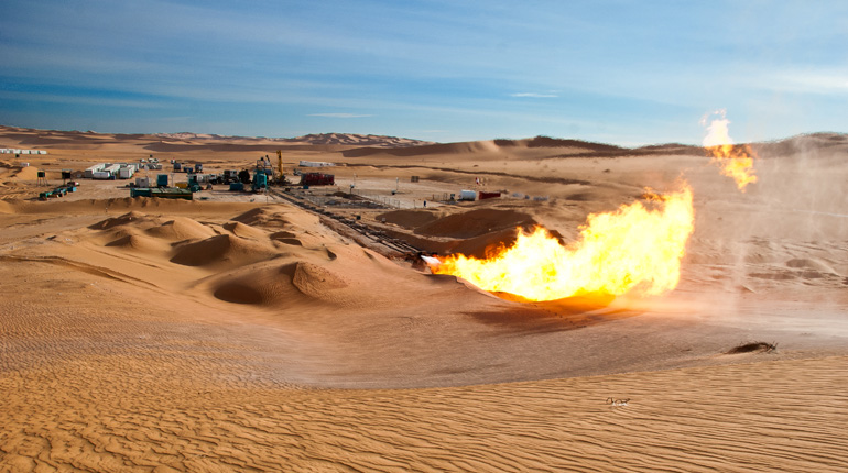 A Petroceltic well in Algeria. The country’s tough investment climate may make Petroceltic a hard sell. (Petroceltic)