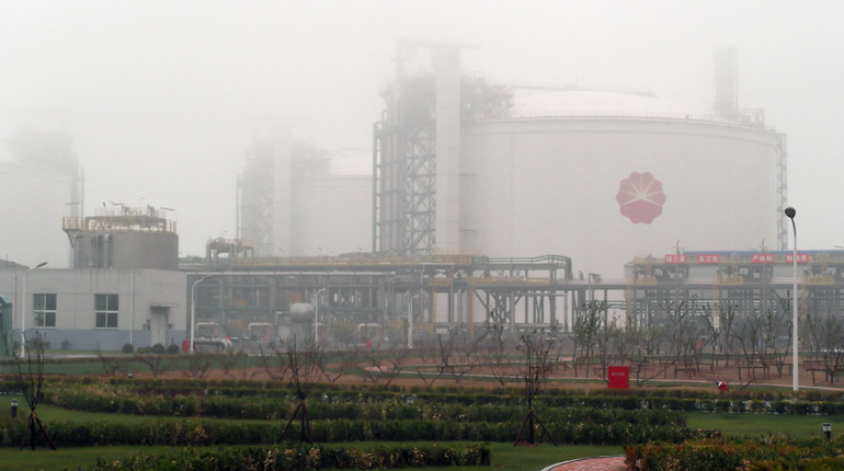 PetroChina’s Dalian LNG terminal. It can be used to accept rerouted cargoes for Beijing. (Interfax)
