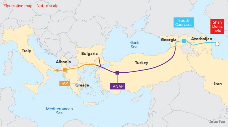 The Southern Gas Corridor: SOCAR will issue bonds to raise funding for its share of TANAP.