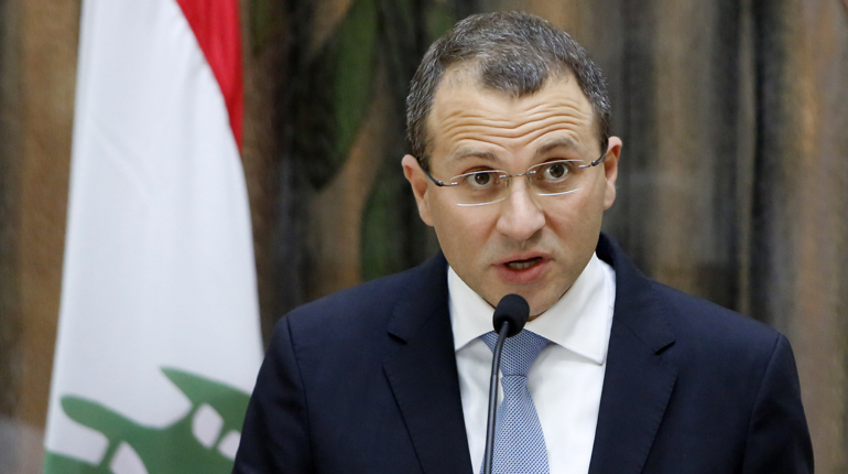 Former Lebanese Energy Minister Gebran Bassil has been involved in a political row over gas production. (PA)