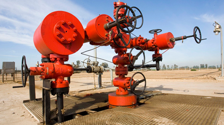 A Petroceltic wellhead in Egypt. Smaller oil and gas companies are feeling the pinch. (Petroceltic)
