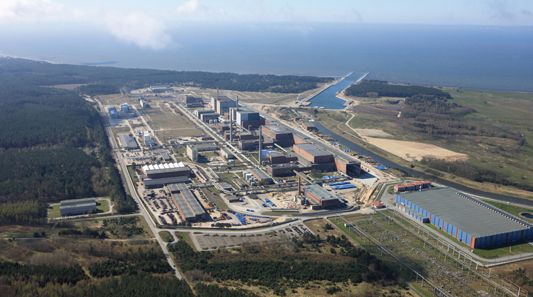 The landfall of the Nord Stream pipeline in Germany. Some fear the country may be too dependent on Russian gas. (Nord Stream)