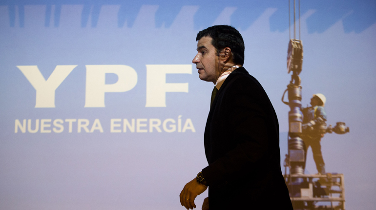 Drilling costs are falling in Vaca Muerta, but YPF CEO Miguel Galuccio may be on his way out anyway. (PA)