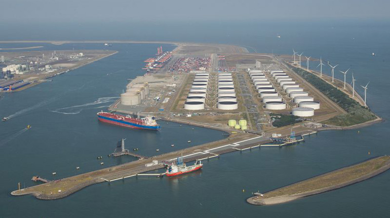The Netherlands’ Gate terminal is building a new quay that will have a loading point for smaller tankers and bunker vessels. (Gate)