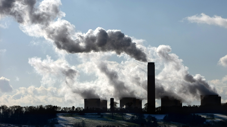 A coal-fired power station in the UK. The country’s carbon price floor has encouraged a switch to gas. (E.On)