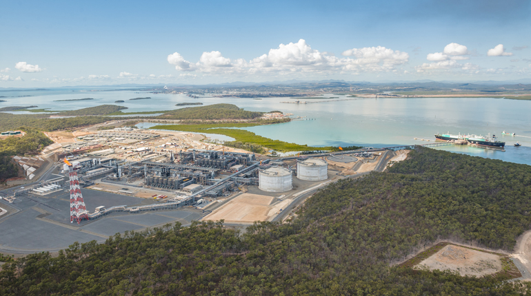 Santos’s Gladstone LNG plant. Sellers of the fuel may have to become more flexible to stay competitive. (Santos)