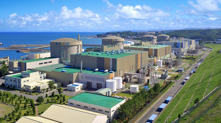 The Wolsong nuclear plant in South Korea. The government has prioritised coal and nuclear power over gas. (KHNP)