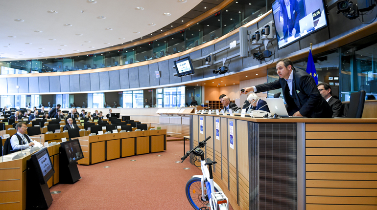 Last week’s ITRE committee meeting at the European Parliament. (EP)